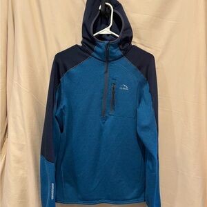 L.L. Bean Men's Teal and Navy Performance Jacket